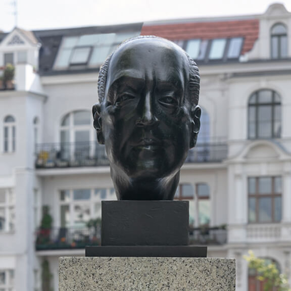 Büste von Ludwig Mies van der Rohe - Straße der Erinnerungen